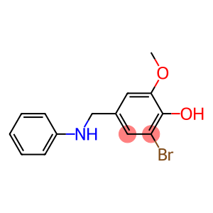 2-bromo-6-methoxy-4-[(phenylamino)methyl]phenol