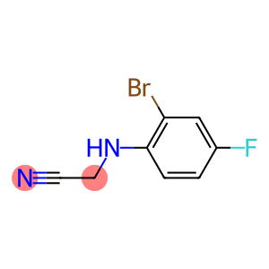 2-[(2-bromo-4-fluorophenyl)amino]acetonitrile