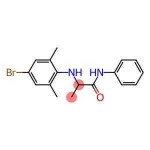 2-[(4-bromo-2,6-dimethylphenyl)amino]-N-phenylpropanamide