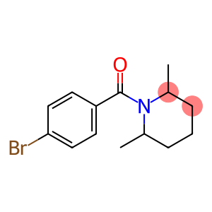 1-(4-bromobenzoyl)-2,6-dimethylpiperidine