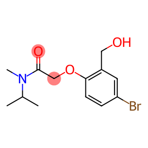 2-[4-bromo-2-(hydroxymethyl)phenoxy]-N-methyl-N-(propan-2-yl)acetamide