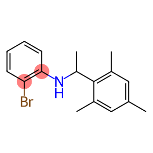 2-bromo-N-[1-(2,4,6-trimethylphenyl)ethyl]aniline