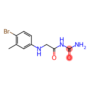 {2-[(4-bromo-3-methylphenyl)amino]acetyl}urea