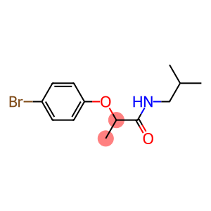 2-(4-bromophenoxy)-N-(2-methylpropyl)propanamide