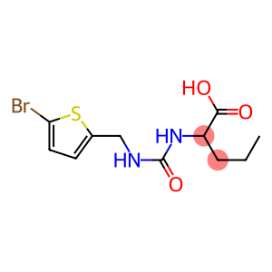 2-({[(5-bromothiophen-2-yl)methyl]carbamoyl}amino)pentanoic acid