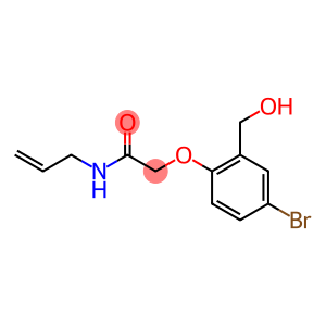 2-[4-bromo-2-(hydroxymethyl)phenoxy]-N-(prop-2-en-1-yl)acetamide