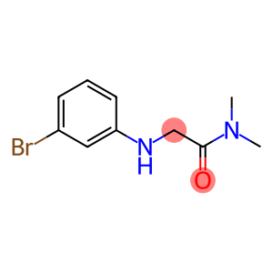 2-[(3-bromophenyl)amino]-N,N-dimethylacetamide