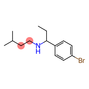 [1-(4-bromophenyl)propyl](3-methylbutyl)amine