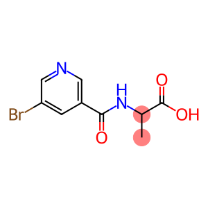 2-[(5-bromopyridin-3-yl)formamido]propanoic acid