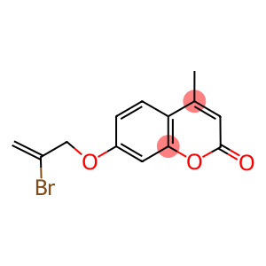 7-[(2-BROMOALLYL)OXY]-4-METHYL-2H-CHROMEN-2-ONE