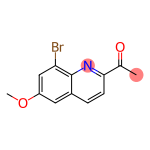 1-(8-BROMO-6-METHOXYQUINOLIN-2-YL)ETHANONE