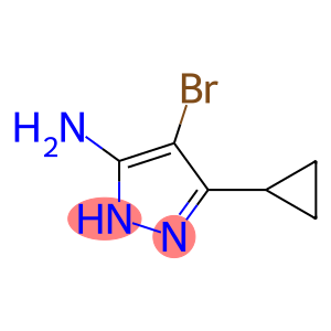 4-BROMO-5-CYCLOPROPYL-2H-PYRAZOL-3-YLAMINE