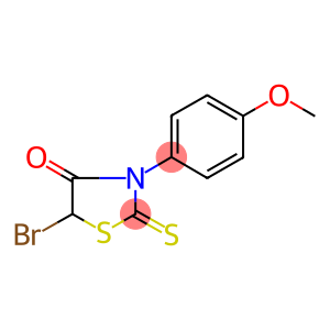 5-BROMO-3-(4-METHOXYPHENYL)-2-THIOXO-1,3-THIAZOLAN-4-ONE