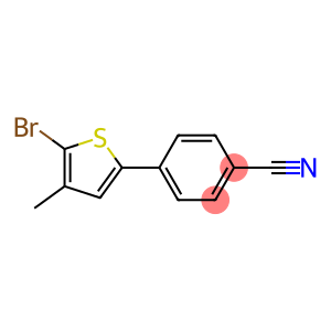 4-(5-BROMO-4-METHYLTHIOPHEN-2-YL)BENZONITRILE