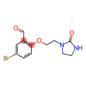 5-bromo-2-[2-(2-oxoimidazolidin-1-yl)ethoxy]benzaldehyde