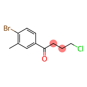 1-(4-BROMO-3-METHYLPHENYL)-4-CHLORO-1-OXOBUTANE