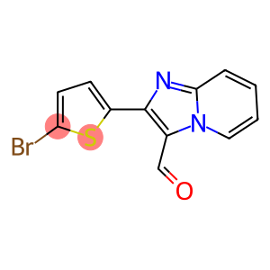 2-(5-BROMOTHIEN-2-YL)IMIDAZO[1,2-A]PYRIDINE-3-CARBALDEHYDE