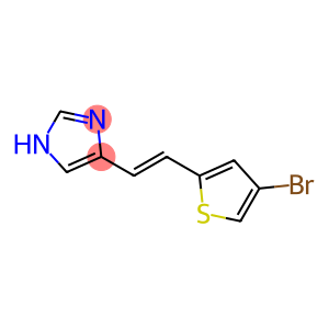 4-[2-(4-BROMO-THIOPHEN-2-YL)-VINYL]-1H-IMIDAZOLE