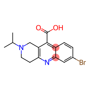 7-bromo-2-(propan-2-yl)-1H,2H,3H,4H-benzo[b]1,6-naphthyridine-10-carboxylic acid