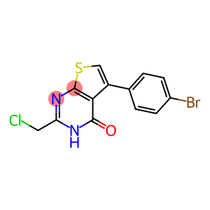 5-(4-bromophenyl)-2-(chloromethyl)-3H,4H-thieno[2,3-d]pyrimidin-4-one
