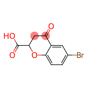 6-Bromo-4-oxochromane-2-carboxylic acid