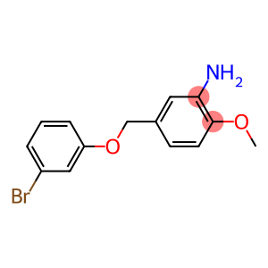 5-(3-bromophenoxymethyl)-2-methoxyaniline