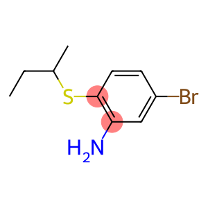 5-bromo-2-(butan-2-ylsulfanyl)aniline