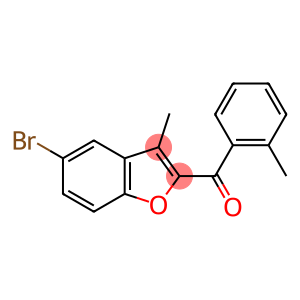 5-bromo-3-methyl-2-[(2-methylphenyl)carbonyl]-1-benzofuran