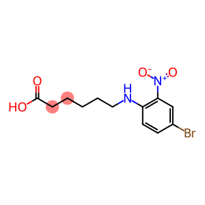 6-[(4-bromo-2-nitrophenyl)amino]hexanoic acid