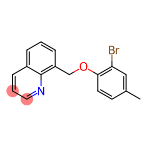 8-(2-bromo-4-methylphenoxymethyl)quinoline