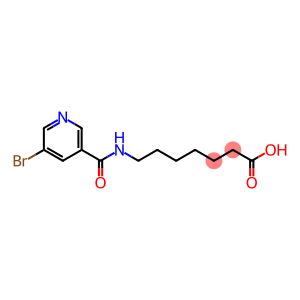 7-[(5-bromopyridin-3-yl)formamido]heptanoic acid