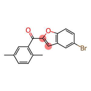 5-bromo-2-[(2,5-dimethylphenyl)carbonyl]-1-benzofuran