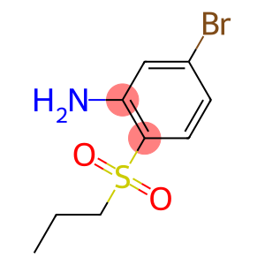 5-bromo-2-(propylsulfonyl)aniline