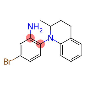 5-bromo-2-(2-methyl-1,2,3,4-tetrahydroquinolin-1-yl)aniline