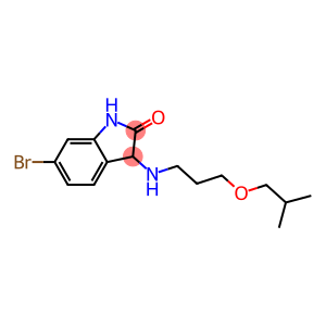 6-bromo-3-{[3-(2-methylpropoxy)propyl]amino}-2,3-dihydro-1H-indol-2-one