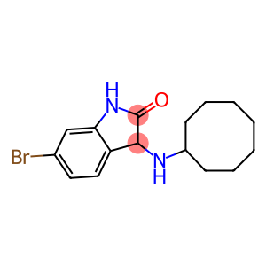 6-bromo-3-(cyclooctylamino)-2,3-dihydro-1H-indol-2-one