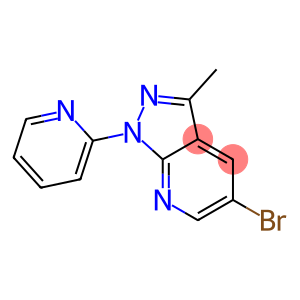 5-bromo-3-methyl-1-pyridin-2-yl-1H-pyrazolo[3,4-b]pyridine