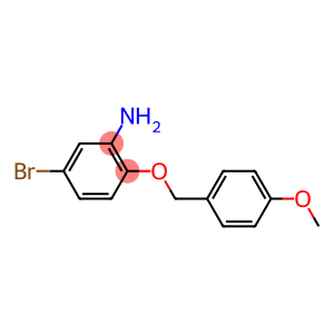 5-bromo-2-[(4-methoxyphenyl)methoxy]aniline