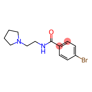 4-bromo-N-[2-(1-pyrrolidinyl)ethyl]benzamide