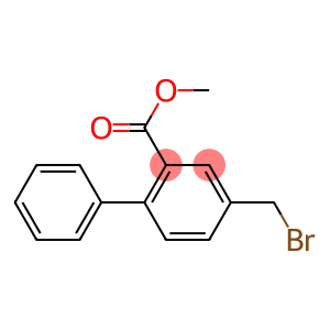 4-bromomethylbiphenyl-2-formic acid methyl ester