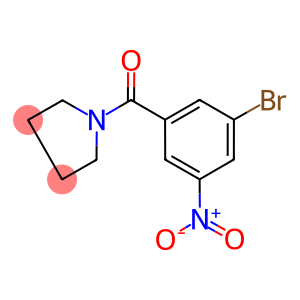 1-(3-Bromo-5-nitrobenzoyl)pyrrolidine 97%