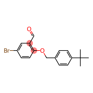 5-bromo-2-[(4-tert-butylphenyl)methoxy]benzaldehyde