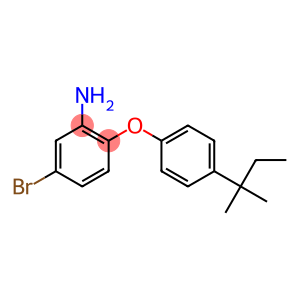 5-bromo-2-[4-(2-methylbutan-2-yl)phenoxy]aniline