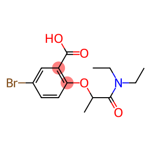 5-bromo-2-[1-(diethylcarbamoyl)ethoxy]benzoic acid