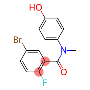 5-bromo-2-fluoro-N-(4-hydroxyphenyl)-N-methylbenzamide