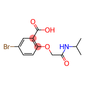 5-bromo-2-[(propan-2-ylcarbamoyl)methoxy]benzoic acid