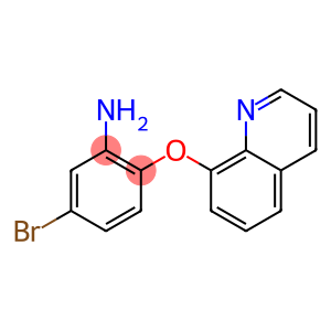 5-bromo-2-(quinolin-8-yloxy)aniline