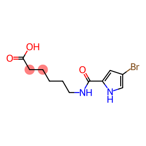 6-[(4-bromo-1H-pyrrol-2-yl)formamido]hexanoic acid