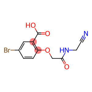 5-bromo-2-{[(cyanomethyl)carbamoyl]methoxy}benzoic acid