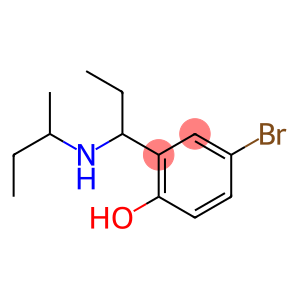 4-bromo-2-[1-(butan-2-ylamino)propyl]phenol